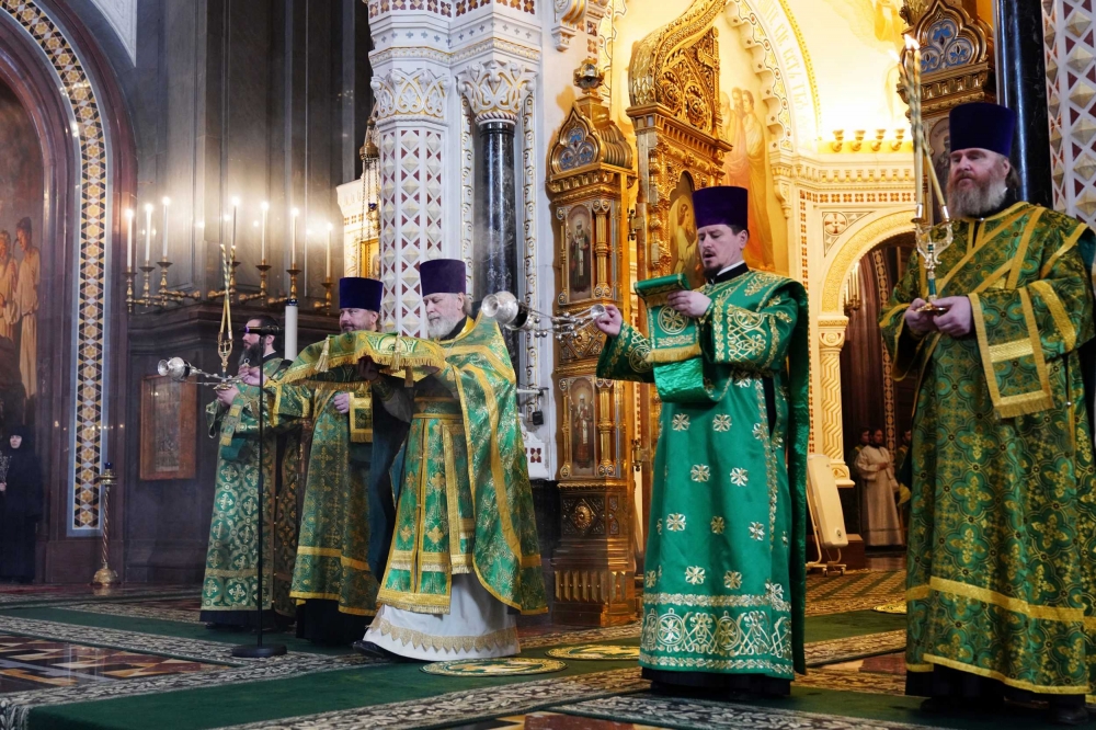 Духовенство храма Живоначальной Троицы в Кожухово